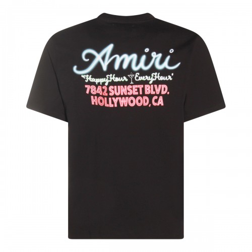 BLACK COTTON T-SHIRT