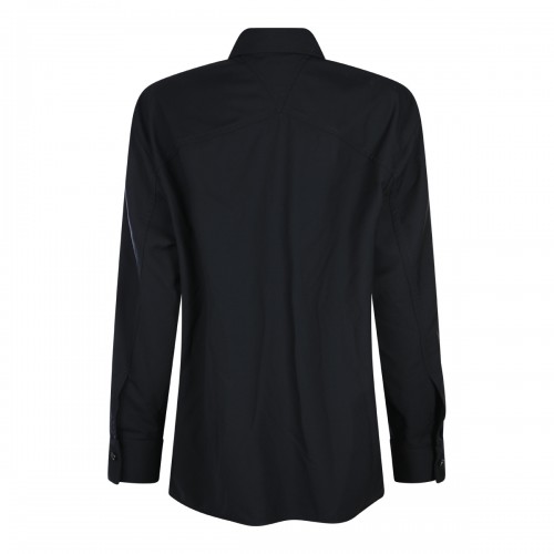 BLACK WOOL SHIRT 2