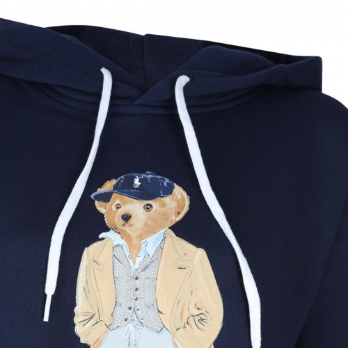 NAVY COTTON SWEATSHIRT
