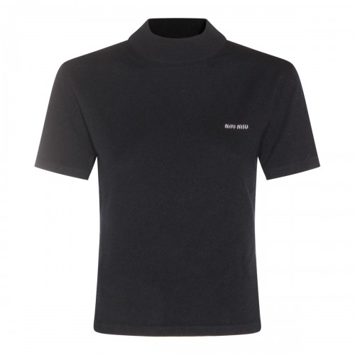 DARK BLUE CASHMERE KNITWEAR