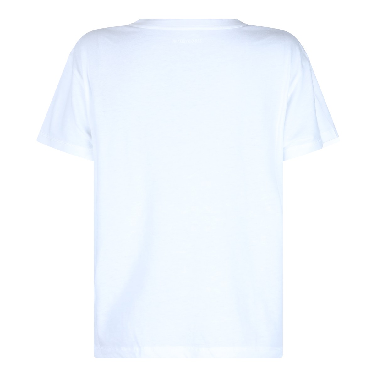 WHITE COTTON T-SHIRT