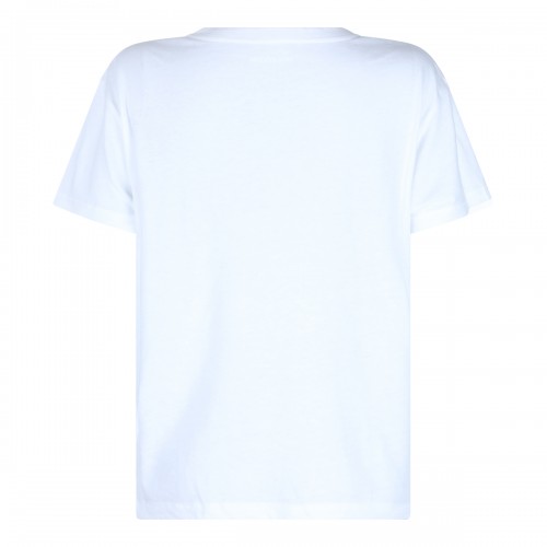 WHITE COTTON T-SHIRT