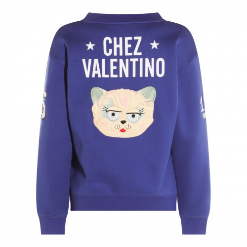 BLUE COTTON SWEATSHIRT 2