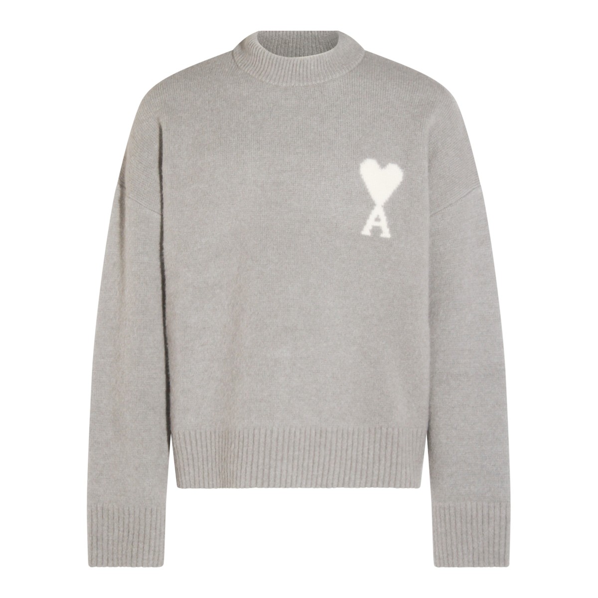 GREY COTTON KNITWEAR