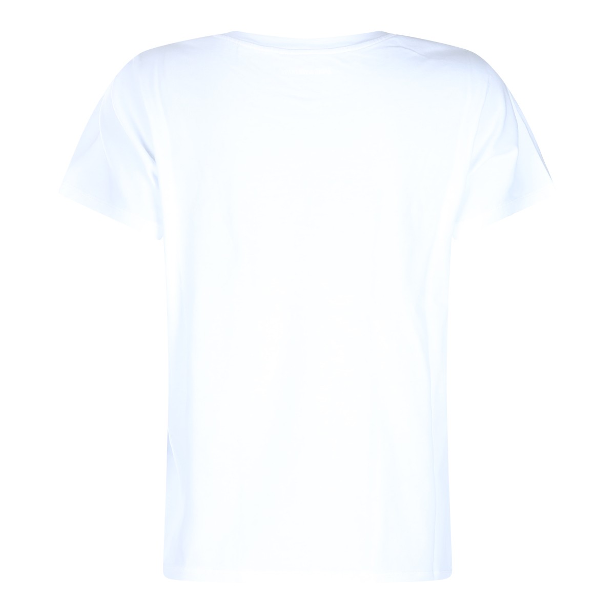WHITE COTTON T-SHIRT