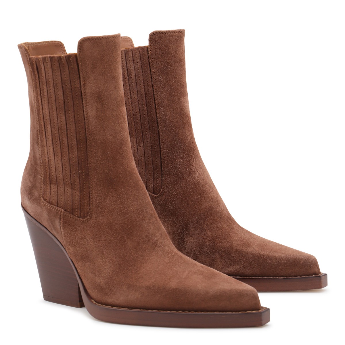 BROWN LEATHER DALLAS BOOTS BROWN LEATHER DALLAS BOOTS