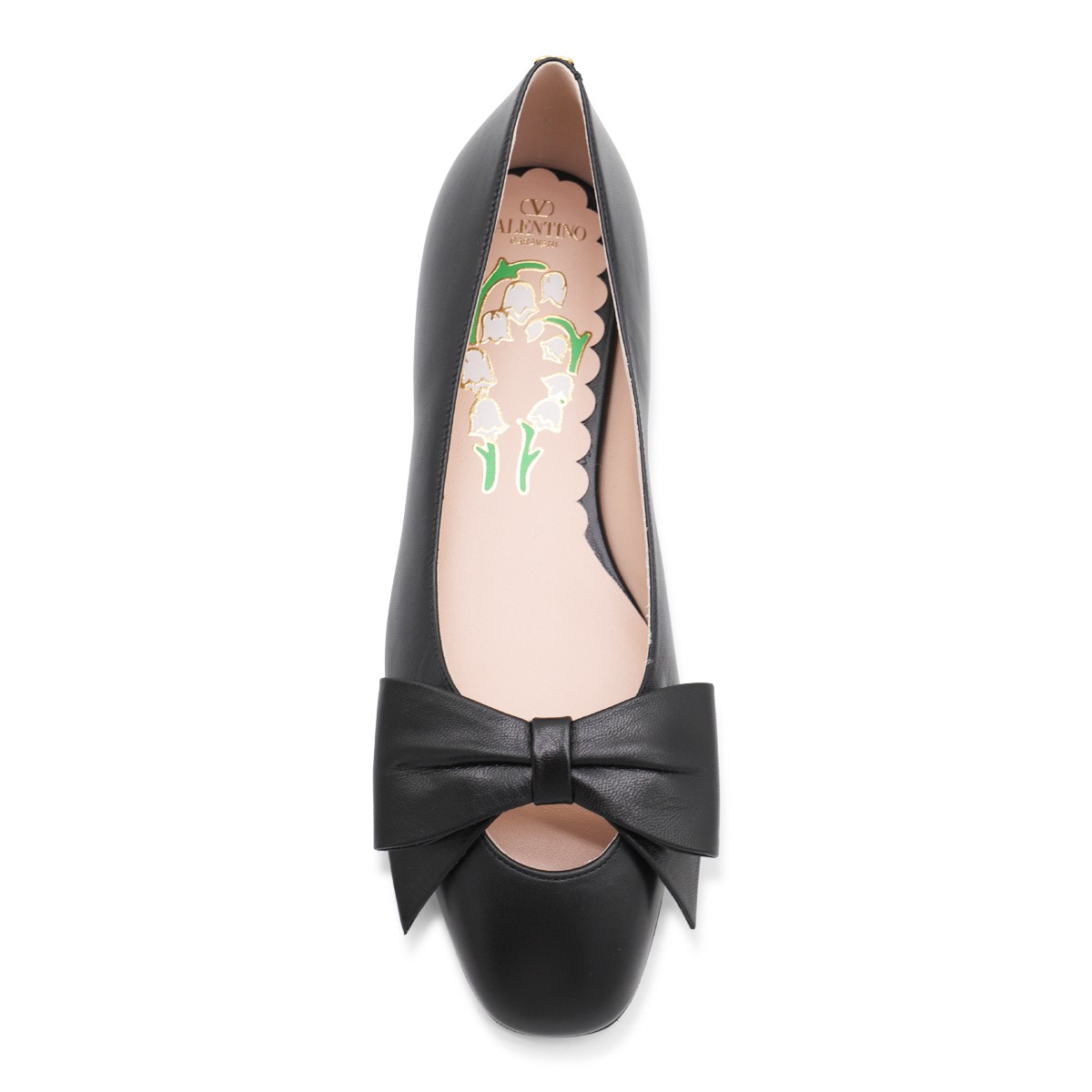 BLACK LEATHER FLATS BLACK LEATHER FLATS