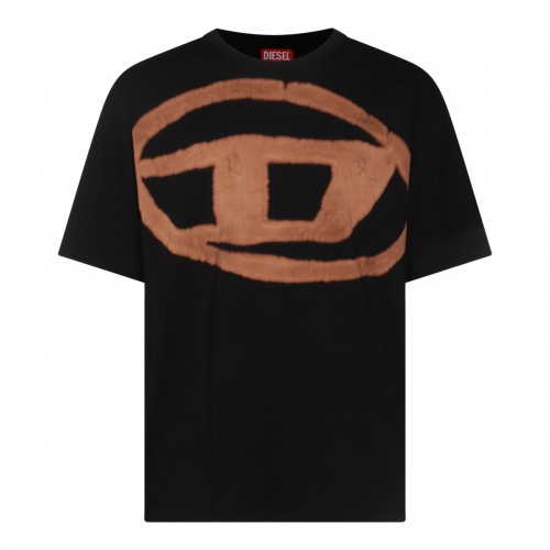BLACK COTTON T-SHIRT