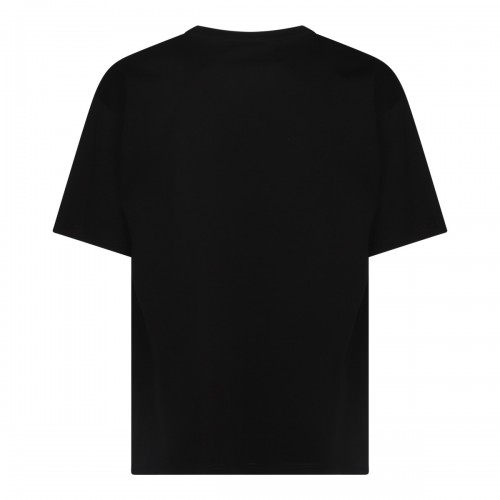 BLACK COTTON T-SHIRT