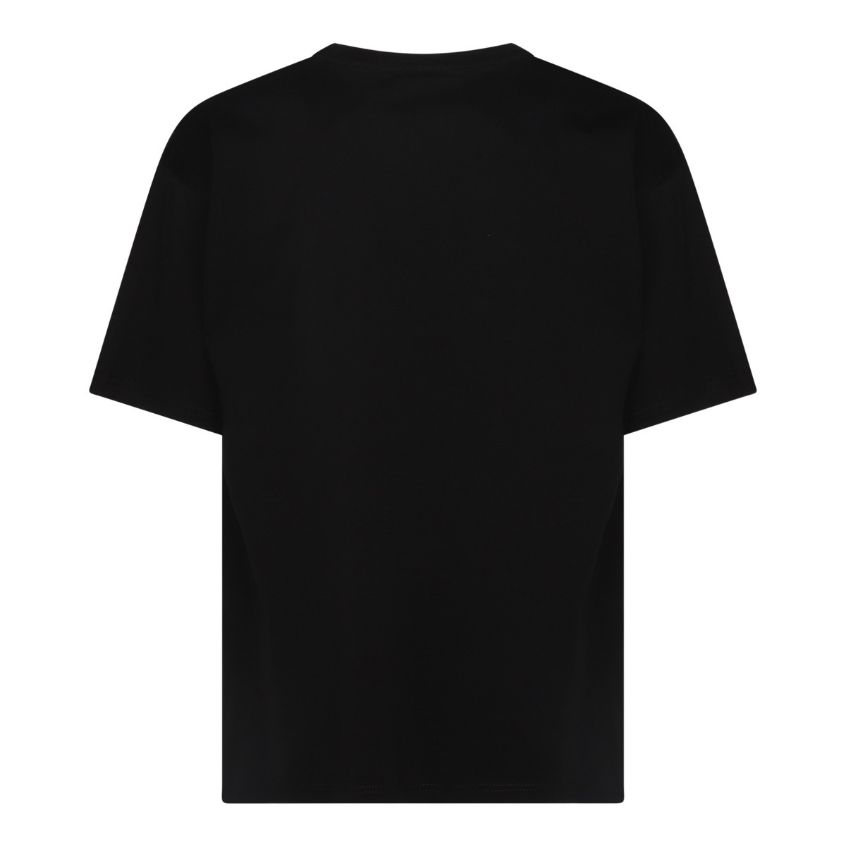BLACK COTTON T-SHIRT