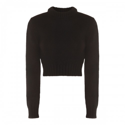 BLACK CASHMERE KNITWEAR