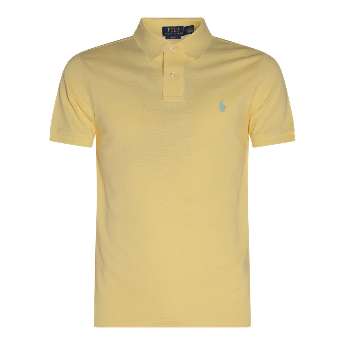 YELLOW COTTON POLO SHIRT
