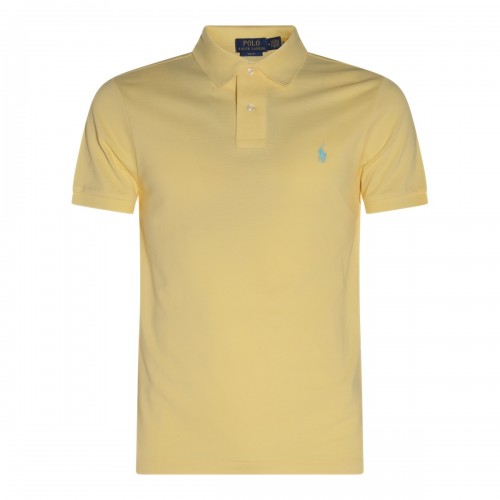YELLOW COTTON POLO SHIRT