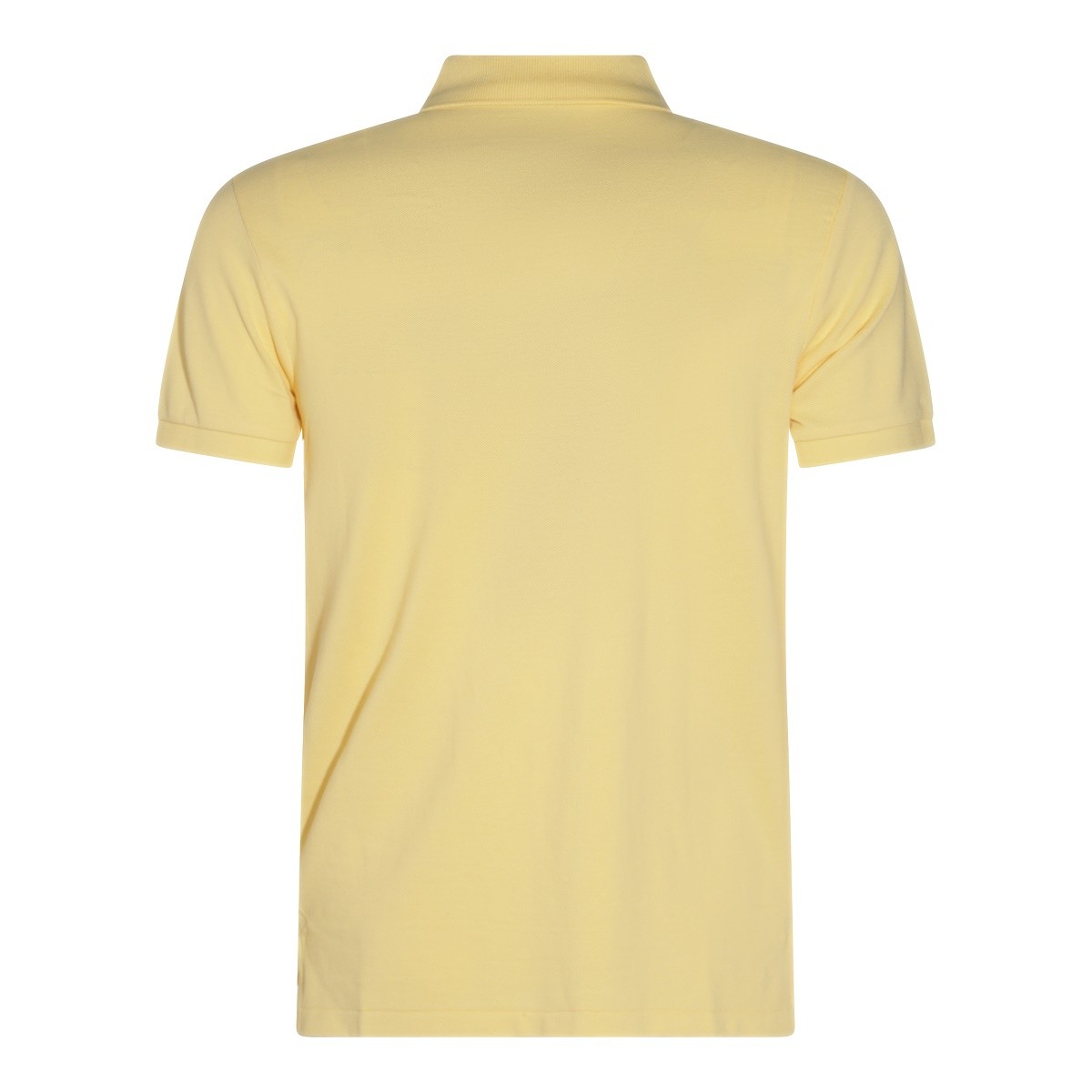 YELLOW COTTON POLO SHIRT
