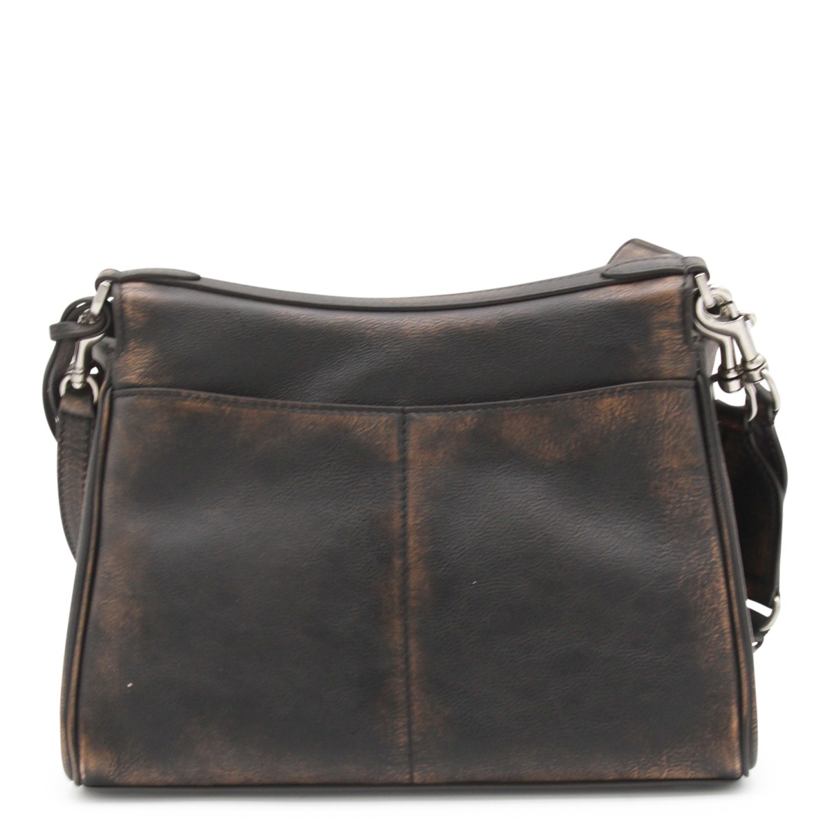 DARK BROWN LEATHER RODEO SMALL...
