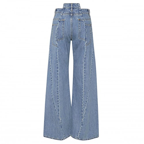LIGHT BLUE COTTON JEANS 2