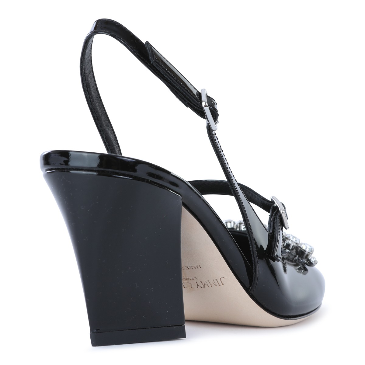 BLACK LEATHER BELINDA PUMPS BLACK LEATHER BELINDA PUMPS