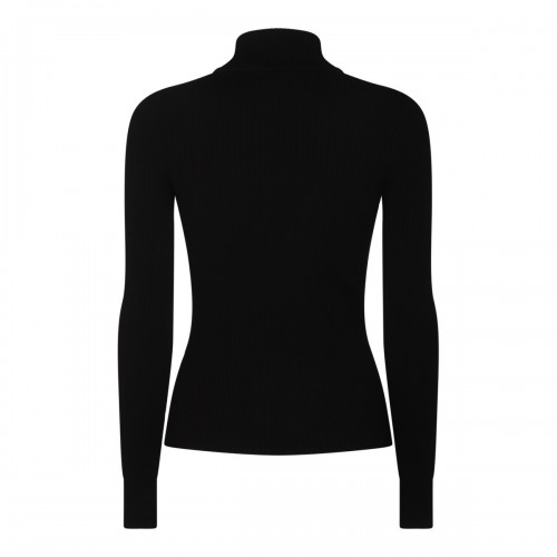 BLACK VISCOSE KNITWEAR 2