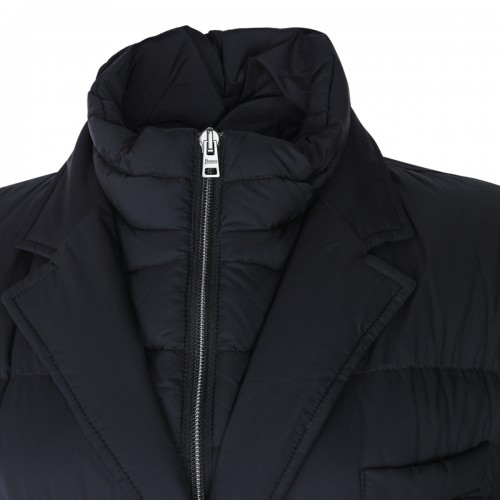BLACK DOWN JACKET