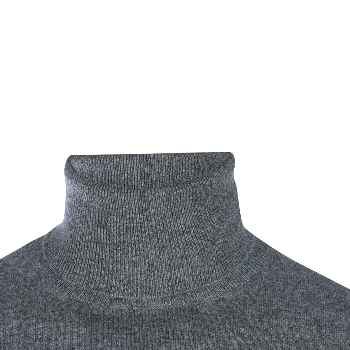GREY CASHMERE KNITWEAR
