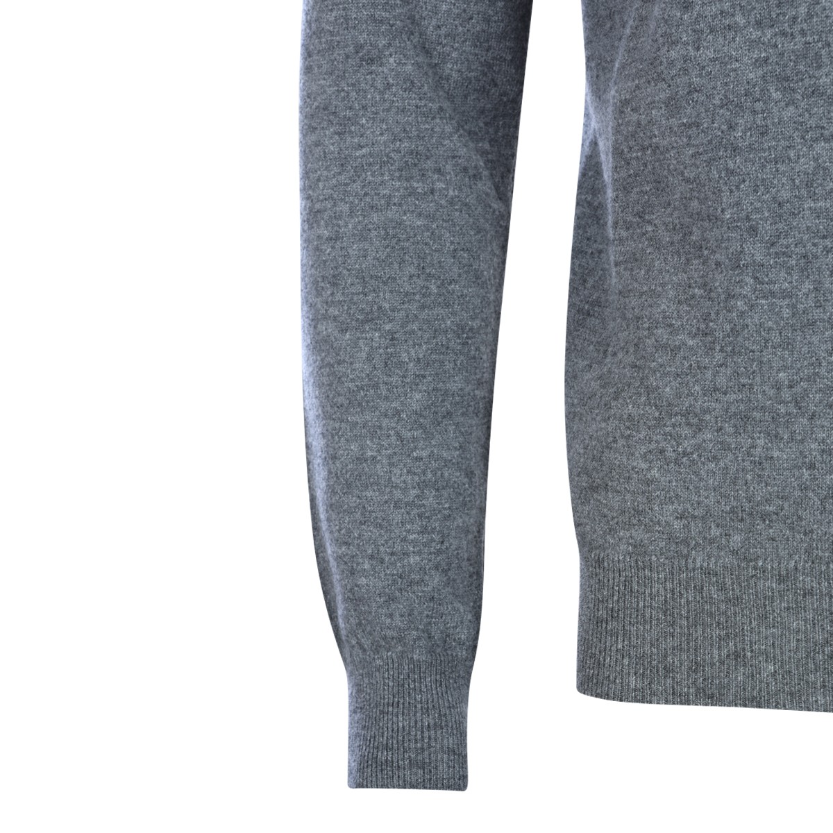 GREY CASHMERE KNITWEAR