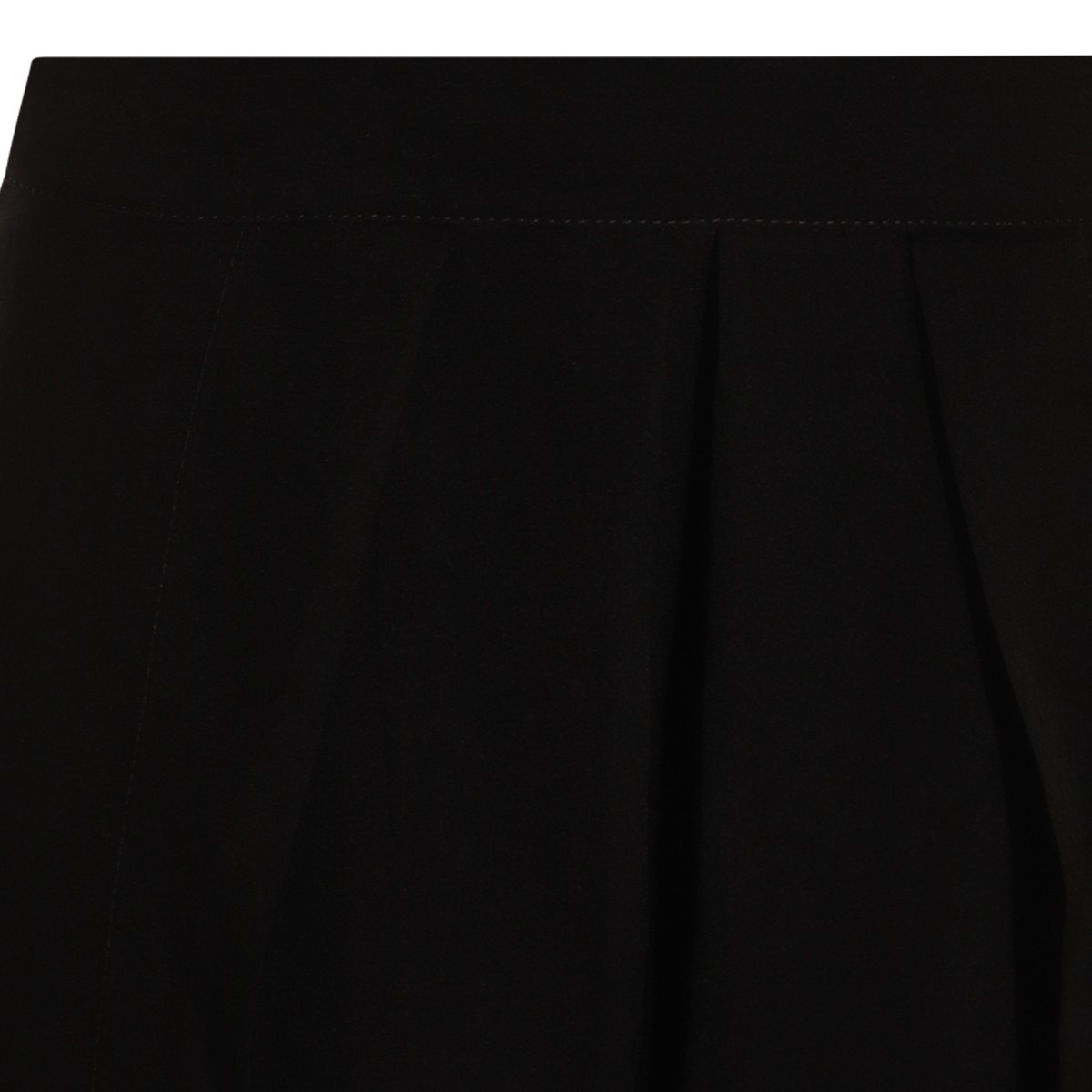 BLACK SILK SKIRT