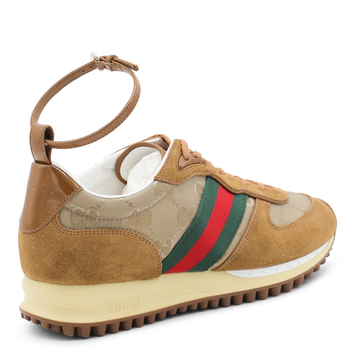BROWN LEATHER NORA SNEAKERS BROWN LEATHER NORA SNEAKERS