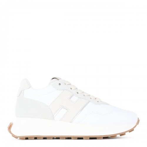 WHITE LEATHER SNEAKERS