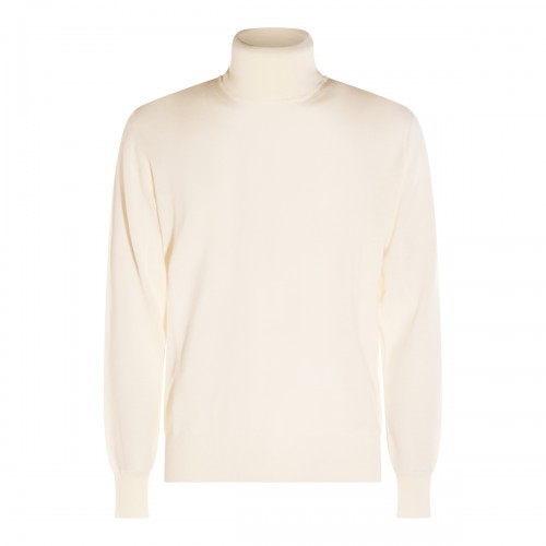 CREAM WOOL KNITWEAR