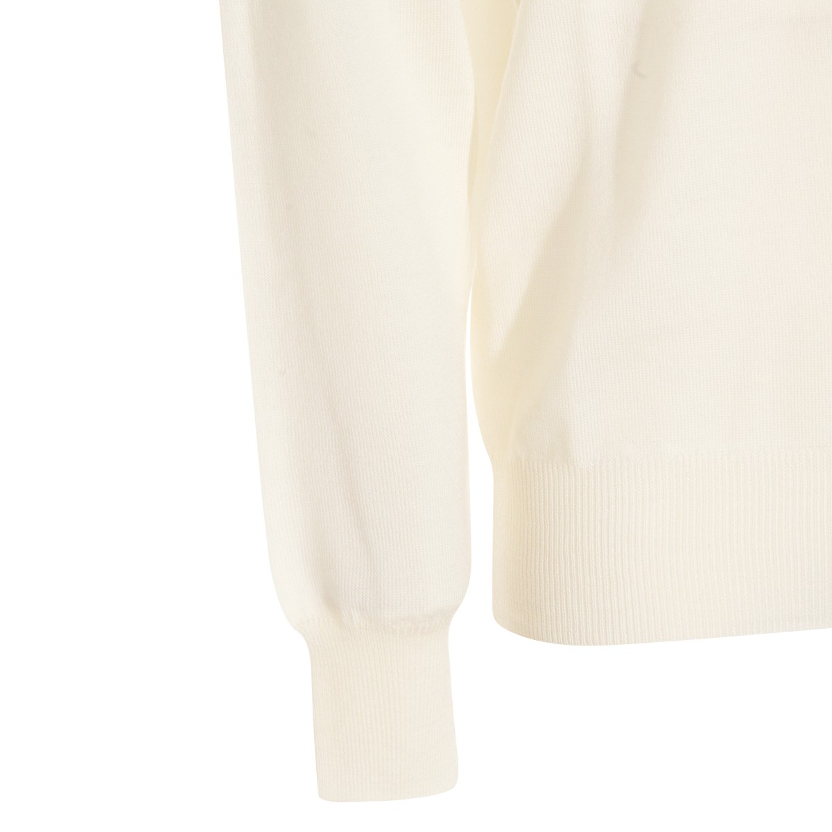 CREAM WOOL KNITWEAR