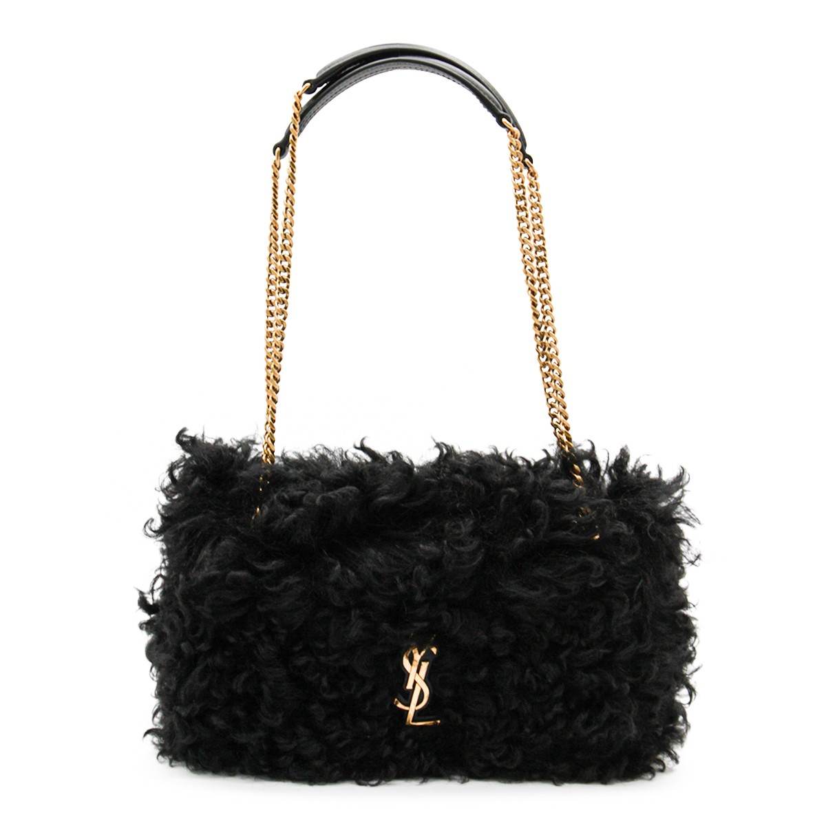 BLACK JAMIE MEDIUM SHOULDER BAG