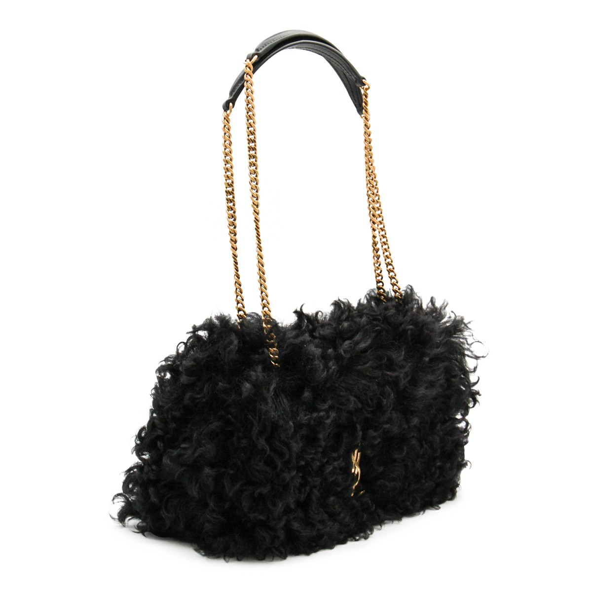 BLACK JAMIE MEDIUM SHOULDER BAG