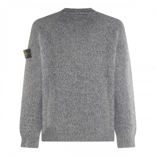 GREY WOOL KNITWEAR