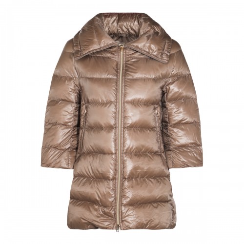 BROWN DOWN JACKET