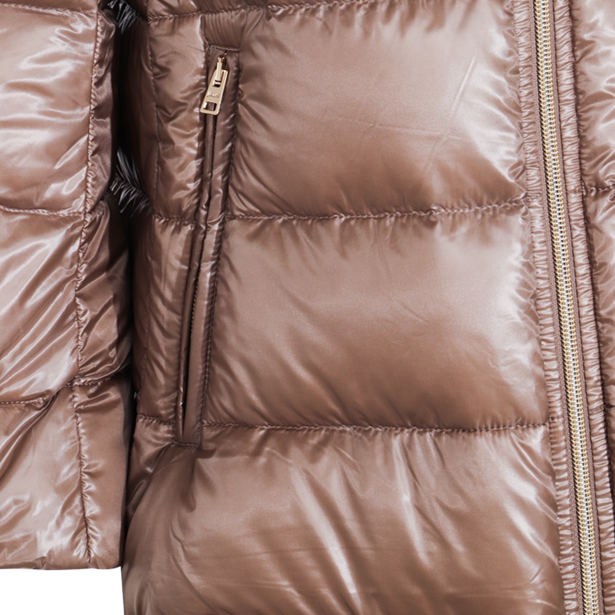 BROWN DOWN JACKET