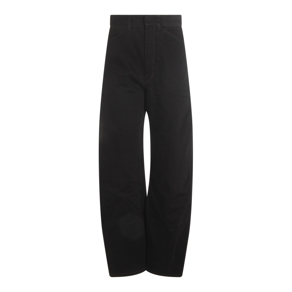 BLACK COTTON PANTS