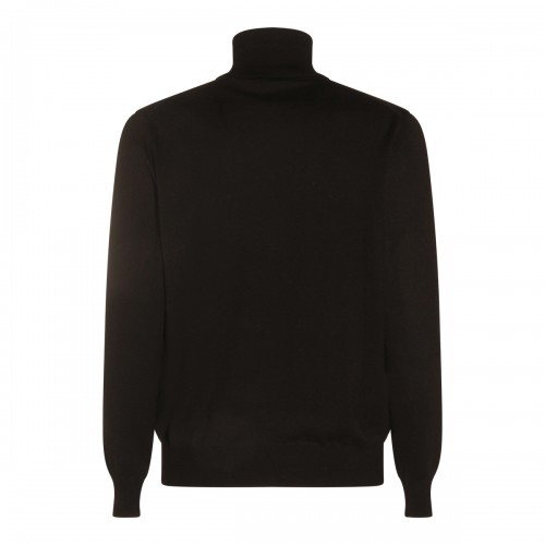 BLACK WOOL KNITWEAR 2