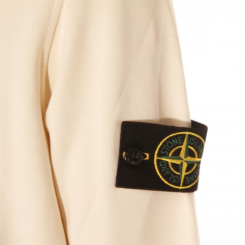 IVORY COTTON SWEATSHIRT