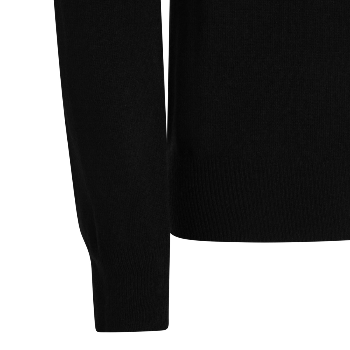 DARK BROWN WOOL KNITWEAR