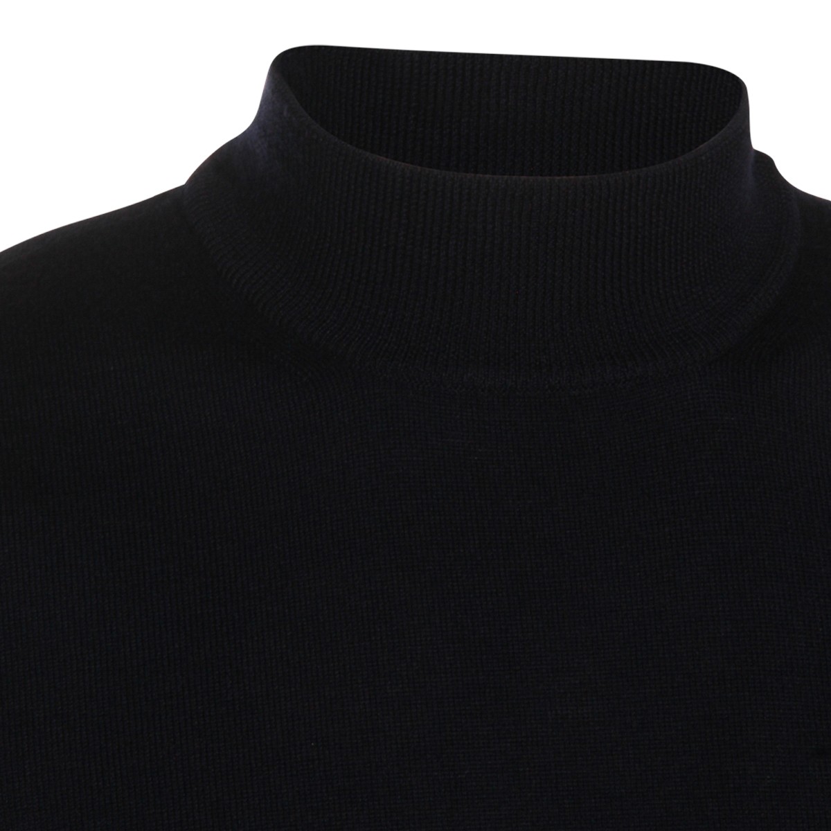 NAVY WOOL KNITWEAR