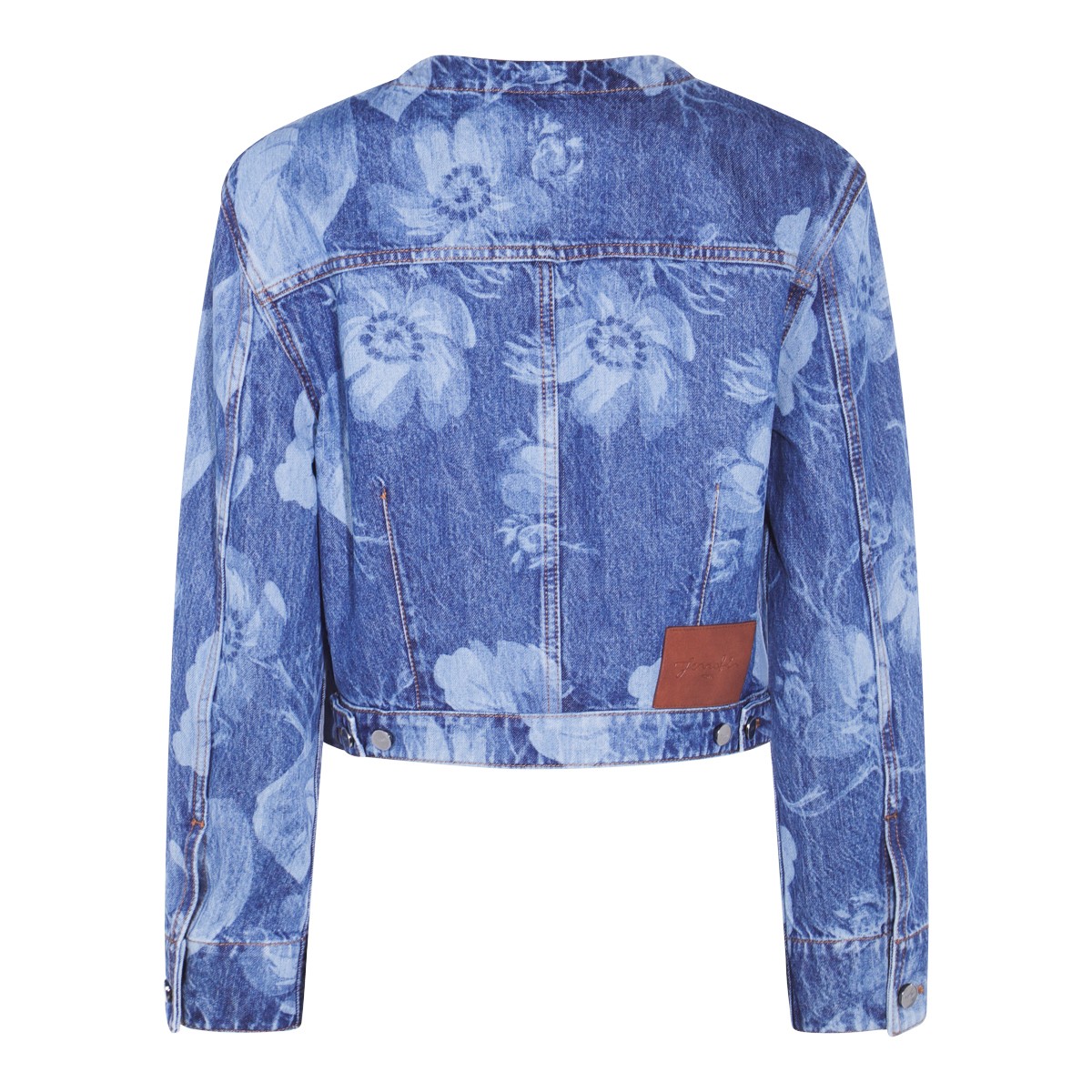 BLUE COTTON DENIM JACKET