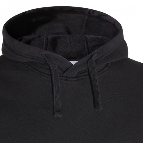 BLACK COTTON SWEATSHIRT