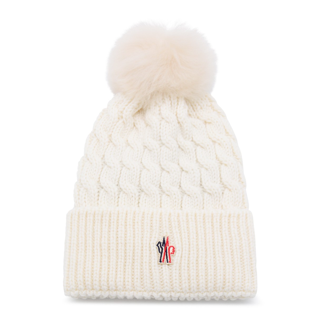 WHITE WOOL HAT