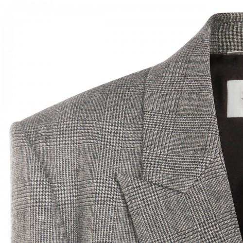 GREY WOOL BLAZER
