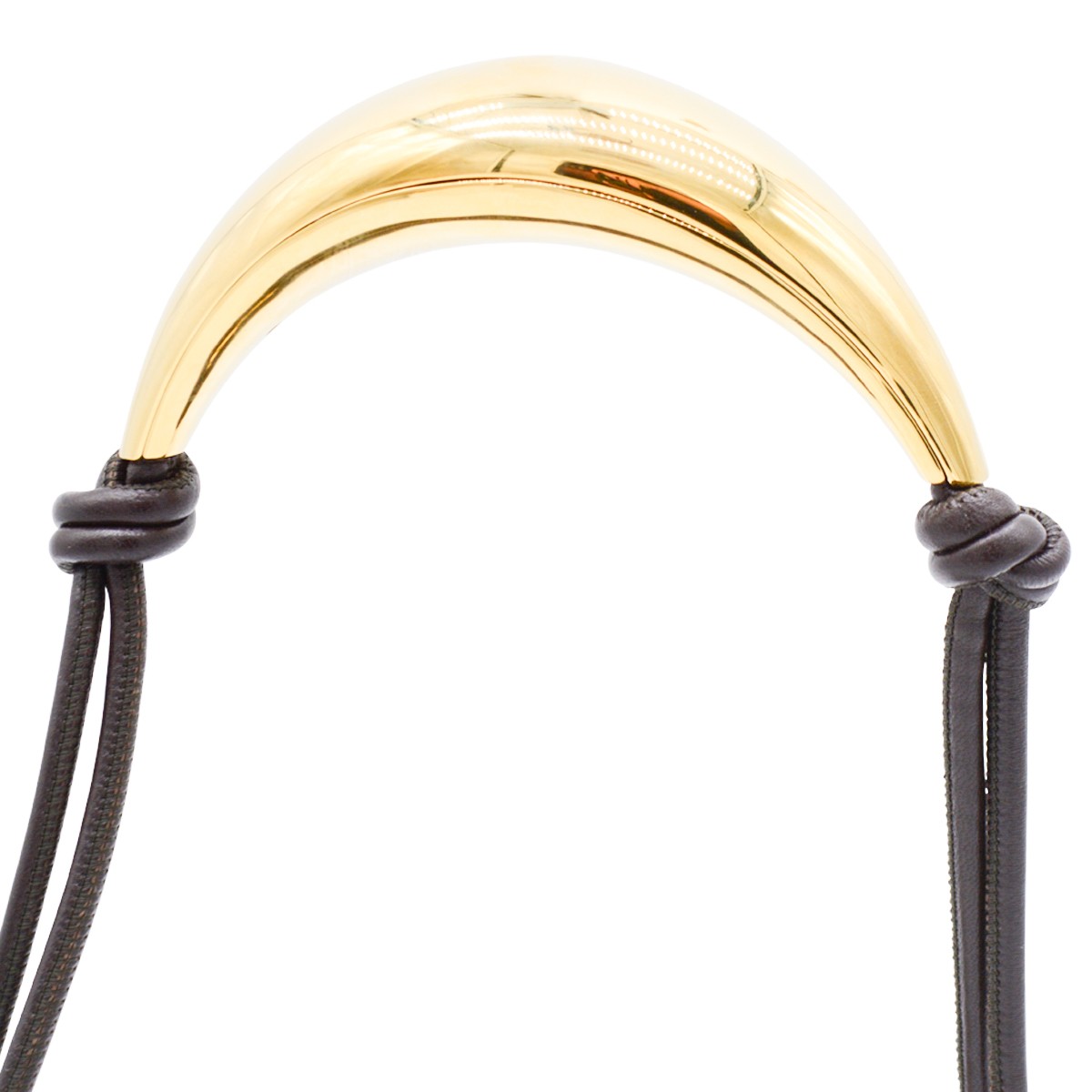 BLACK LEATHER CONCERT POUCH