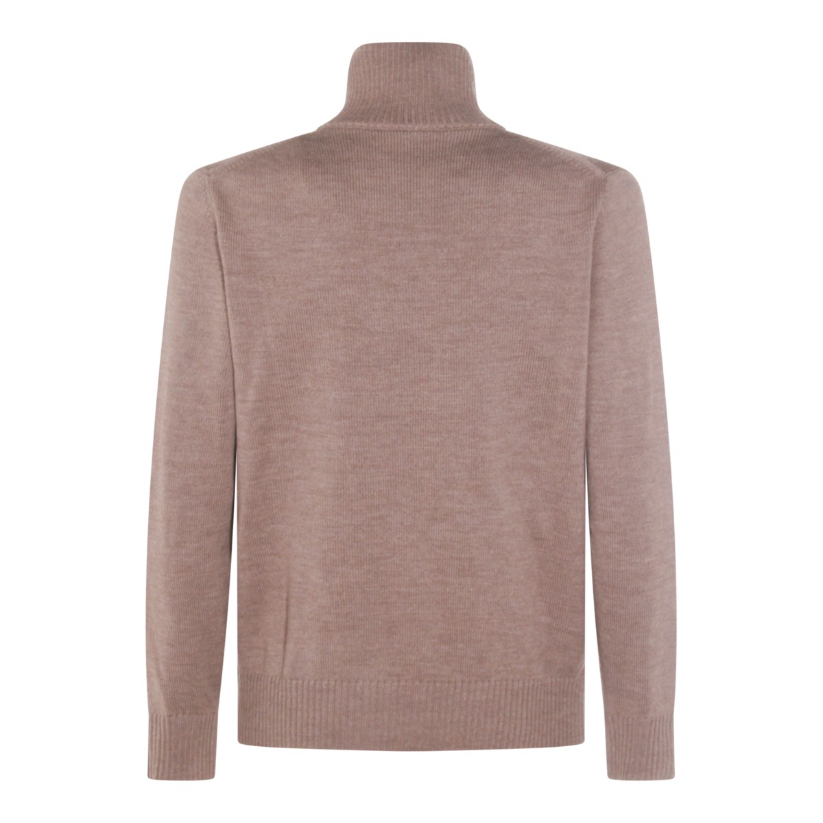 BEIGE WOOL KNITWEAR