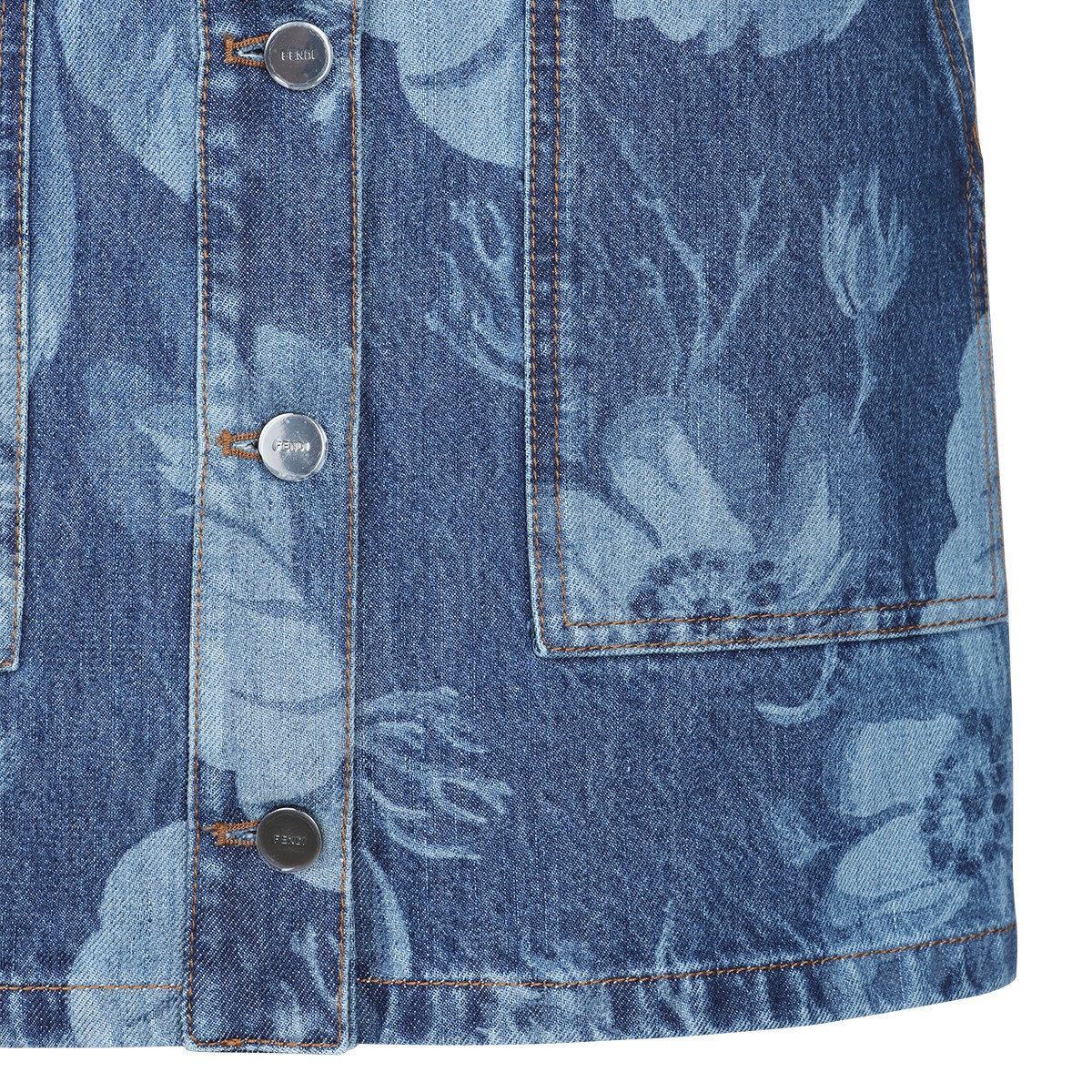 BLUE COTTON DENIM DRESS BLUE COTTON DENIM DRESS