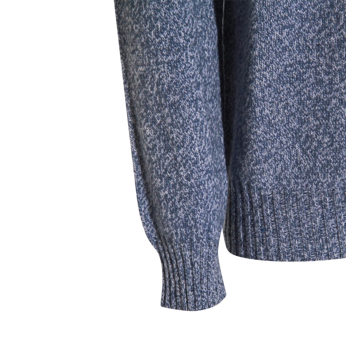 BLUE WOOL KNITWEAR
