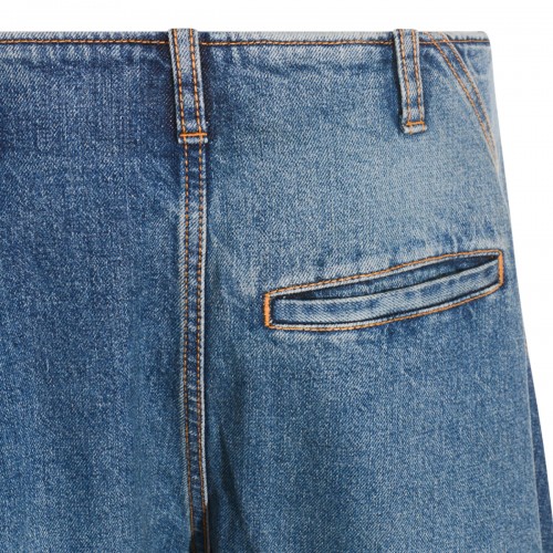 BLUE COTTON JEANS