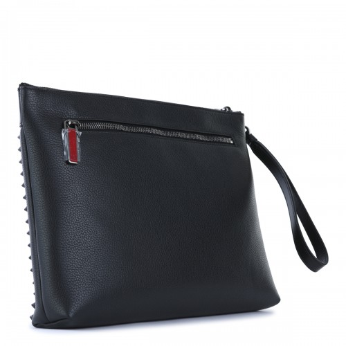 BLACK LEATHER POUCH 2